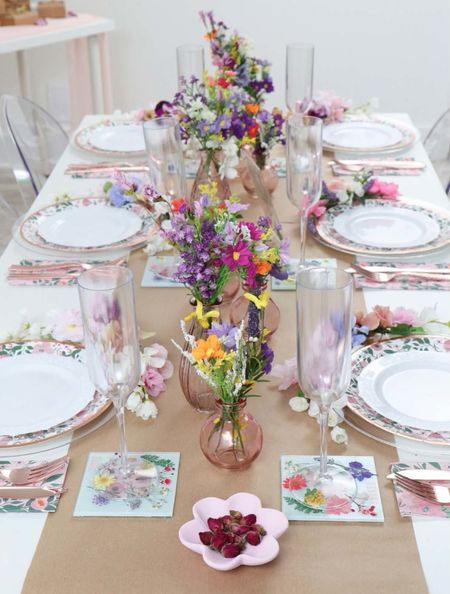 Throw a Wildflower Shower for the bride who is Wild at Heart with these gorgeous wildflower table setting ideas.

#bridalshower #wildflowerdecor #wildflowerparty #diyparty

#LTKfamily #LTKparties #LTKSeasonal