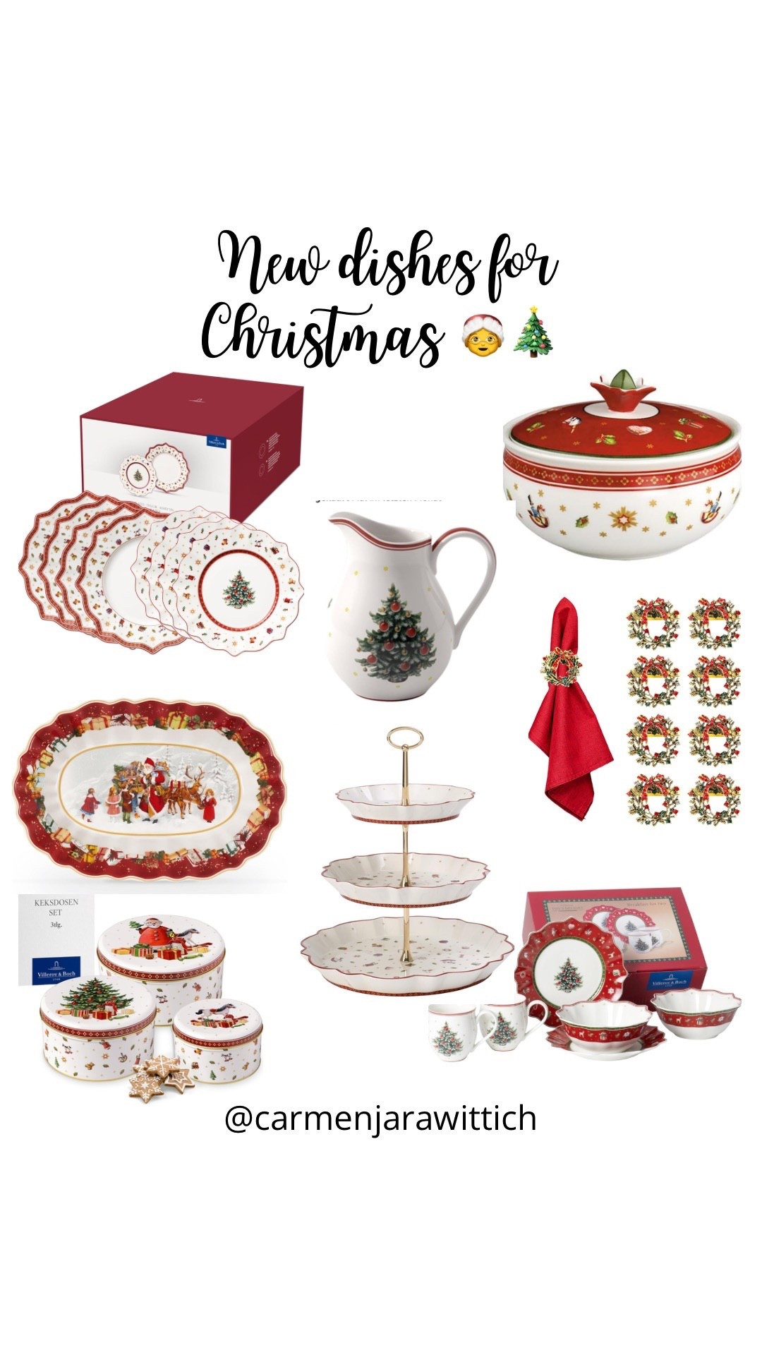 Getting my household ready for Christmas 🎄 Found these beautiful dishes 😍

#dishes #ltkhome #ltkeurope #ltkwinter #christmas #weihnachtsgeschirr #ltkholidays 
#carmenjarawittich 

#LTKdeutschland #LTKfestive #LTKCyberWeek