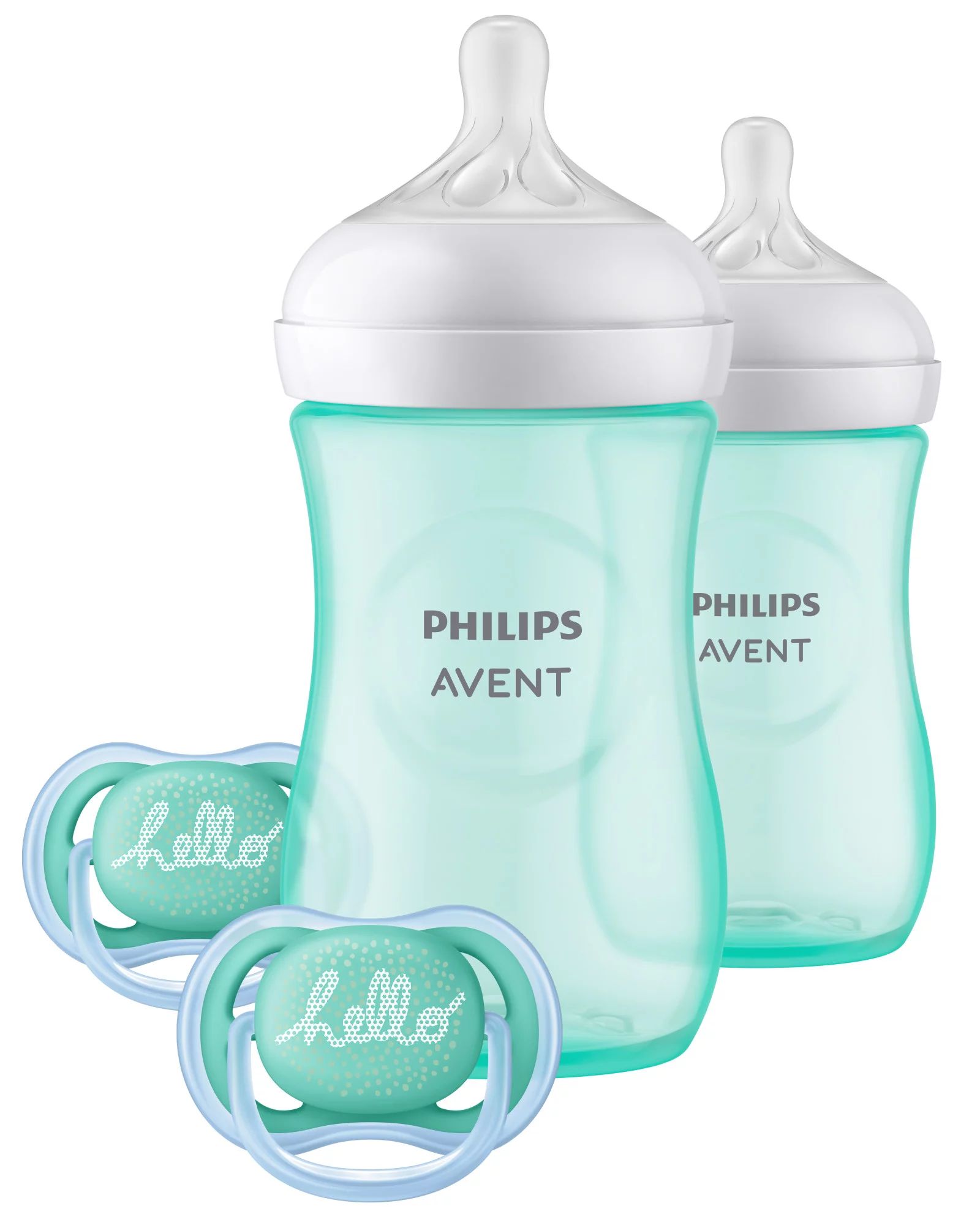 Philips Avent Natural Baby Bottle with Natural Response Nipple Teal Baby Gift Set SCD837/02 - Wal... | Walmart (US)