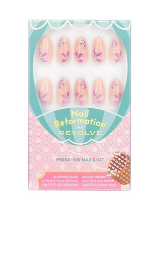 Nail Reformation x REVOLVE Berry Blossom Press On Nails in Beauty: Multi. | Revolve Clothing (Global)