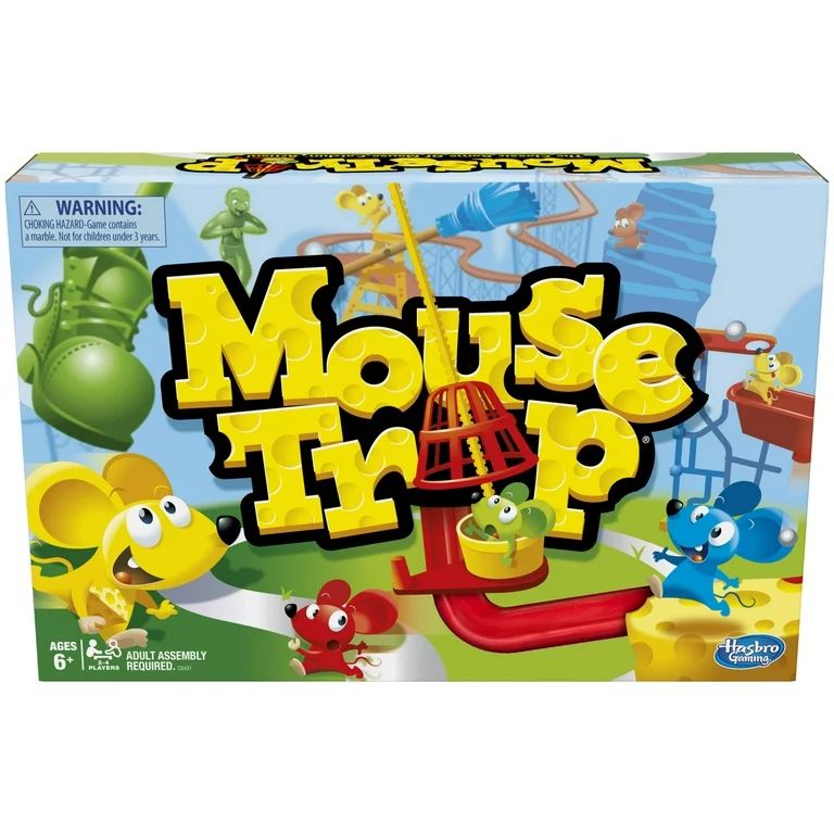 Mouse Trap Kids Board Game, Kids Game for 2-4 Players | Walmart (US)
