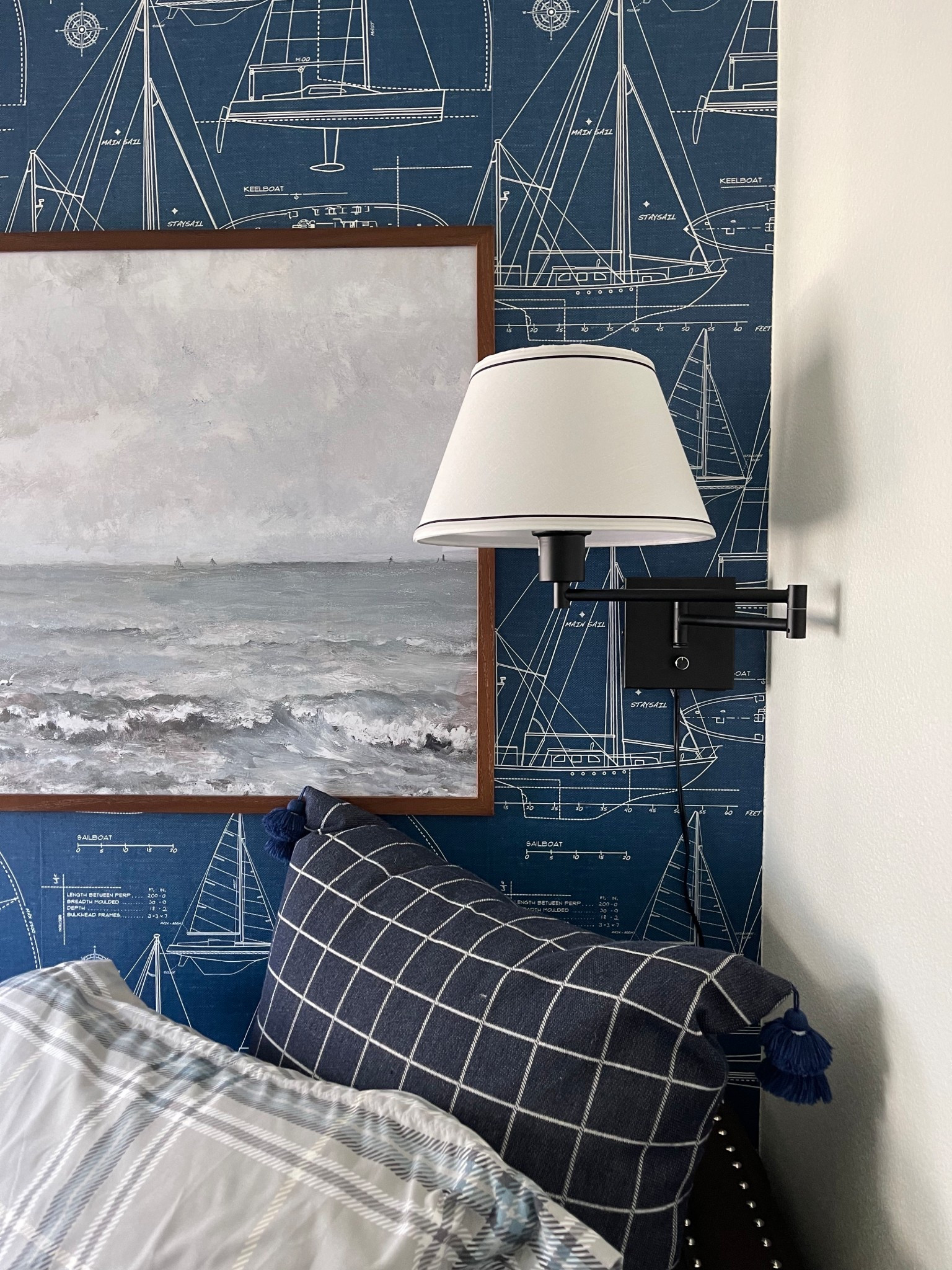 Nautical Beach House Bedroom wall sconce 

#LTKHome