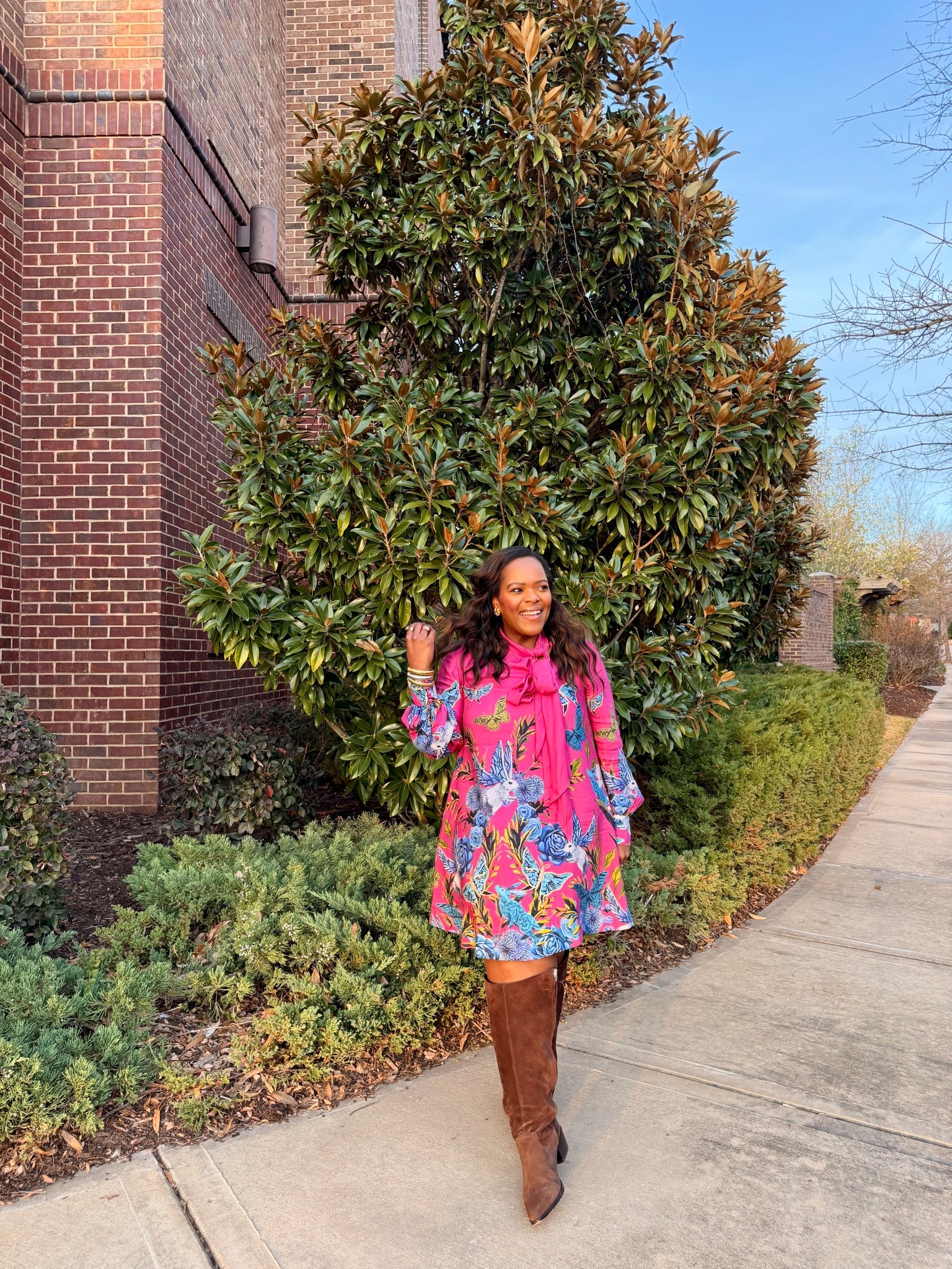 @Anthropologie this print brings me so much joy in this dress - wearing the medium 🌸

#LTKootd #LTKSpringSale #LTKgrwm