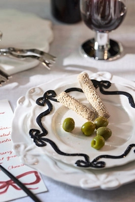 Benedita Bow Stoneware Side Plates, Set of 4 | Anthropologie (US)