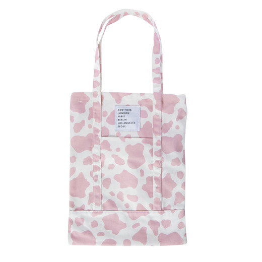 printed cotton canvas tote bag 17in x 13in | Five Below