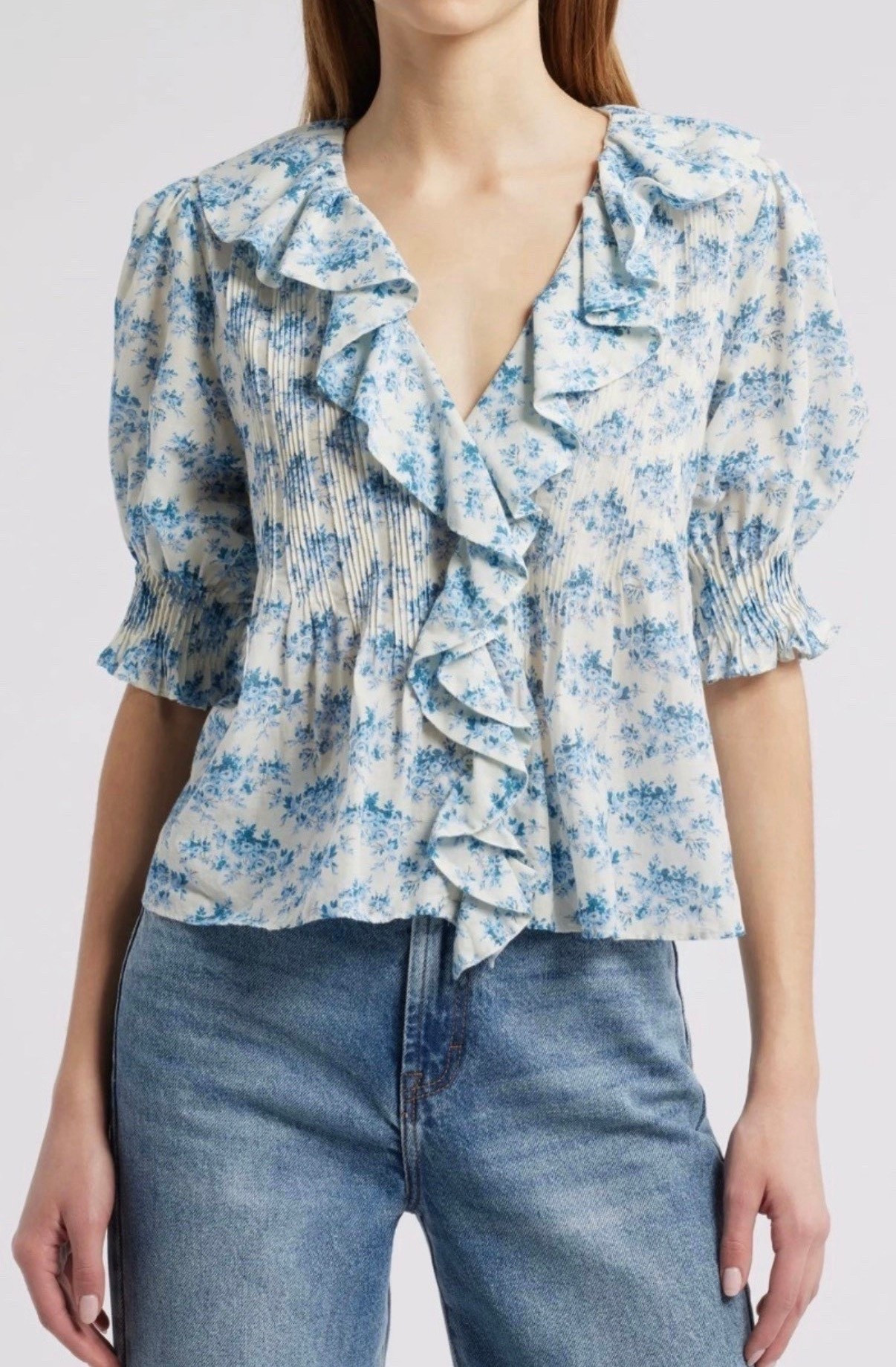 Love the print on this top
Spring outfit 

#LTKSeasonal #LTKdayinmylife