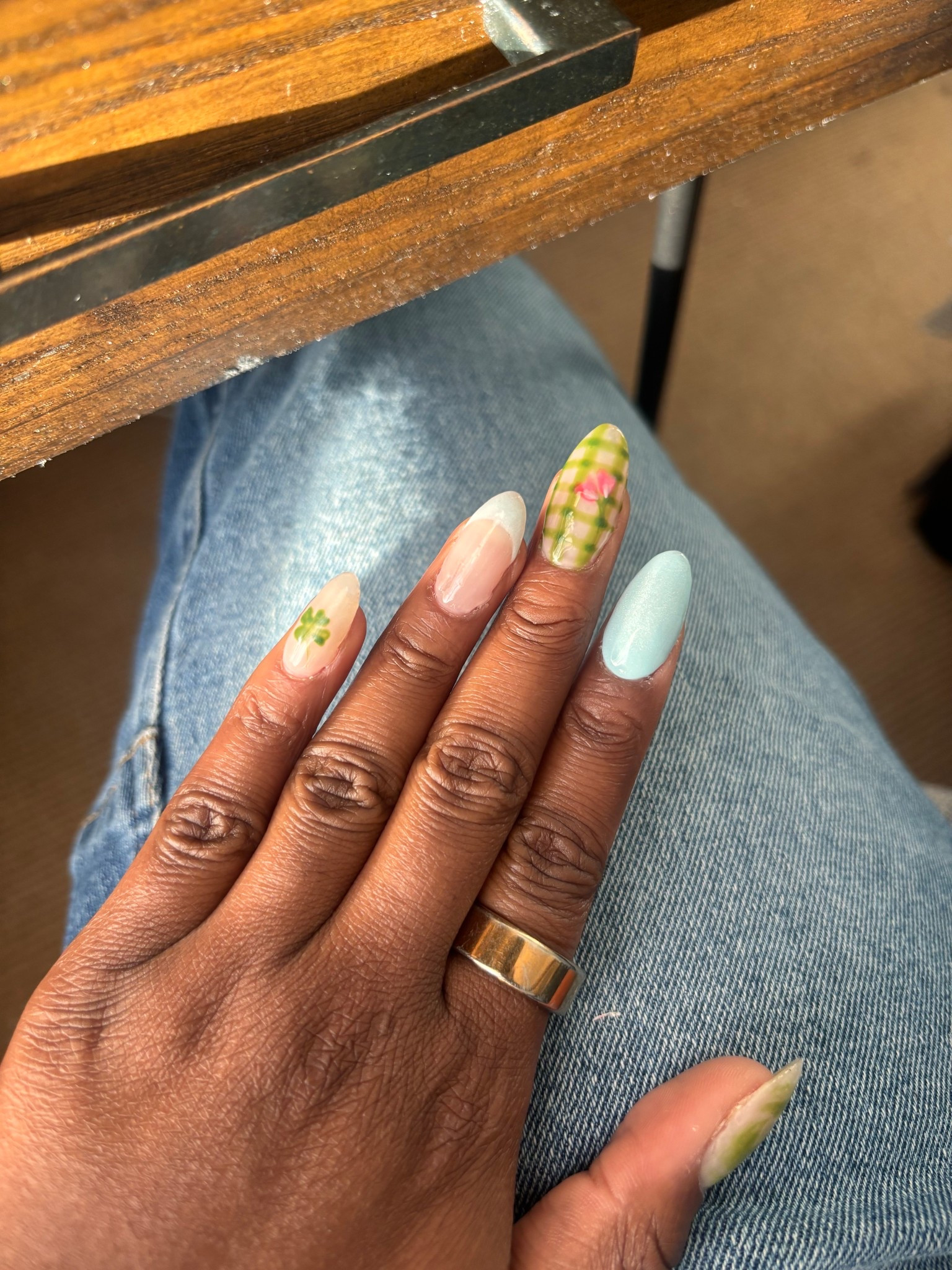 March nails! Luck of the Irish 🍀💚🌷 dnd gel nail polishh

#LTKSpringSale #LTKselfcare #LTKBeauty