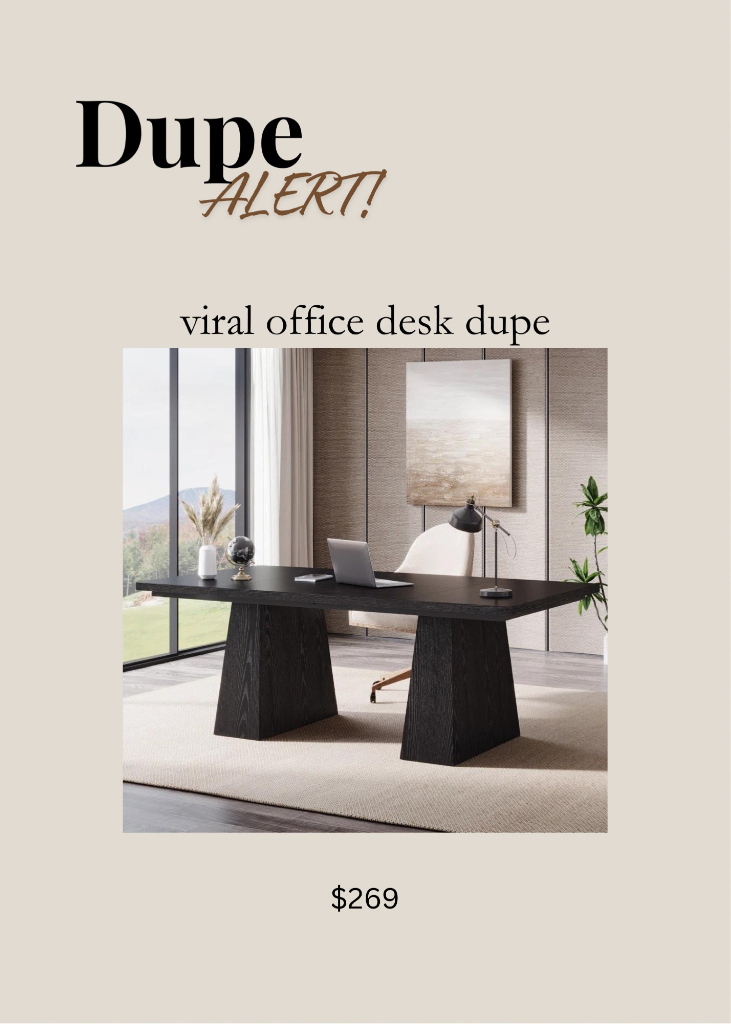 The viral CB2 office desk now has a dupe! For only $269! 

#LTKSaleAlert #LTKHome