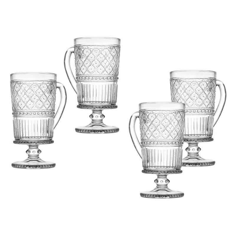 Claro Footed 12 oz. All Purpose Wine Glass | Wayfair North America
