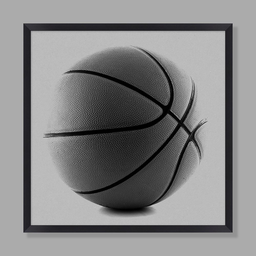 Basketball Framed Art, 28"x28" | Pottery Barn Teen