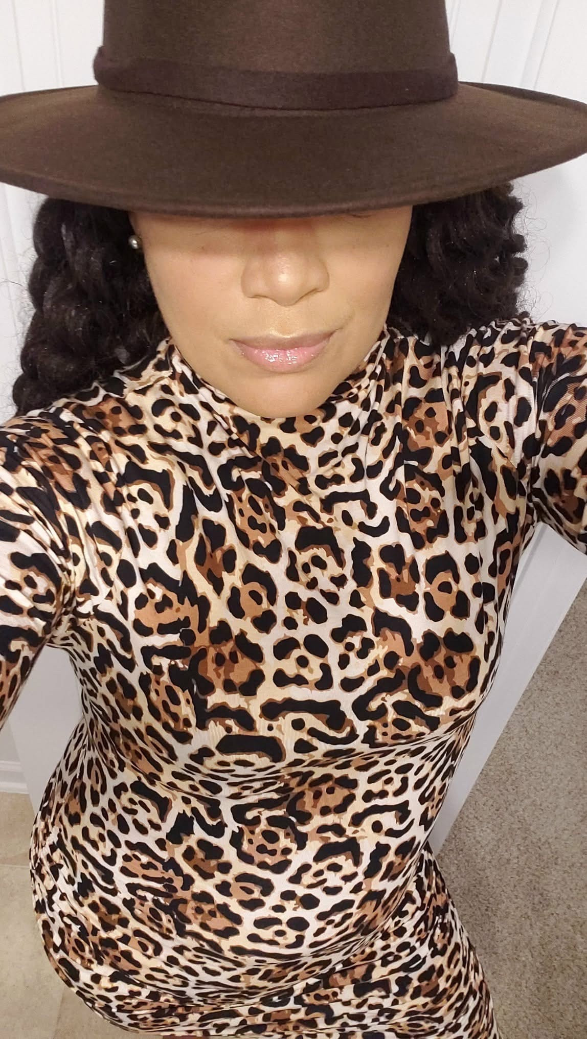 Leopard will forever remaining in season no matter the time of year!  This staple print is legendary by itself and paired with a nice wide brim Fedora completes the look so effortlessly but distinctively!  #fedora #fashion #styleinspo #leoparddress #amazon #chic #holiday #trendy #fashioninspo #fall #falloutfit #holidaydress #iconic #chic #hat #dress

#LTKMidsize #LTKootd #LTKHoliday