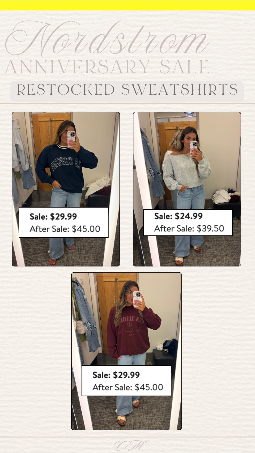 Graphic sweatshirts restocked from the Nordstrom sale!

#LTKFindsUnder50 #LTKStyleTip #LTKSaleAlert