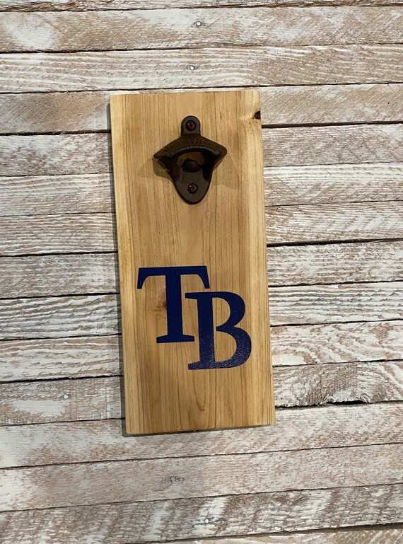 Tampa Bay Rays Wall Mounted Bottle Opener rays - Etsy | Etsy (US)