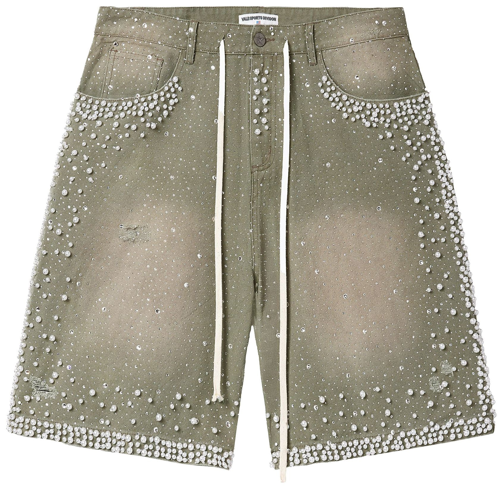 Vale Forever Rainforest Jorts 'Seafoam' | GOAT