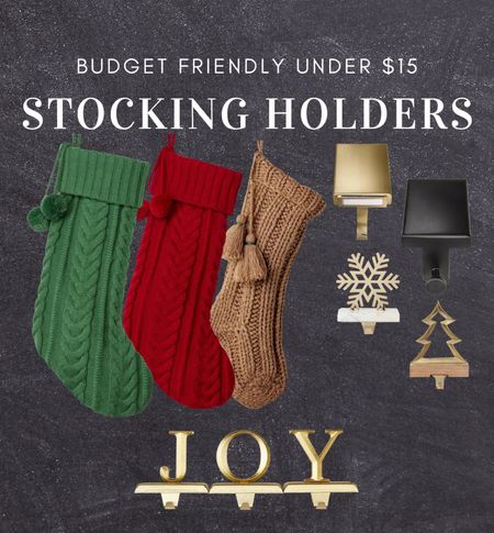 Stockings & stocking holders! Budget friendly finds ✨

Christmas decor, holiday decor 

#LTKHoliday #LTKhome #LTKfamily