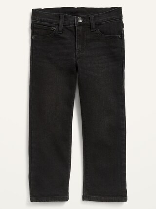 Unisex Built-In Flex Black Straight Jeans for Toddler | Old Navy (US)