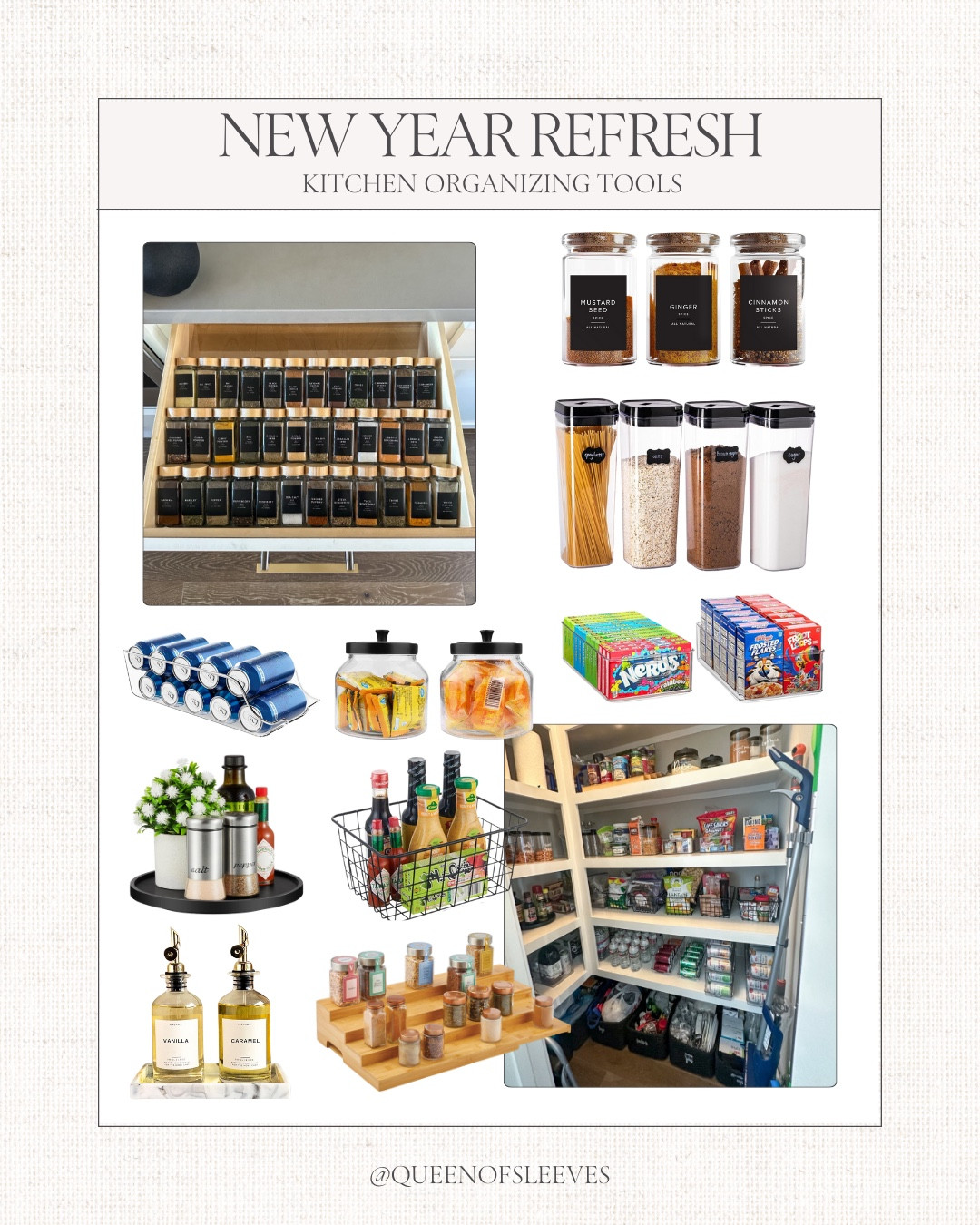 Post Christmas Cleanup | New Year Organizing | New Year Cleaning | Kitchen Organization | Kitchen Organizing Tools | Pantry Organization 

#LTKHome #LTKFindsUnder50 #LTKFamily