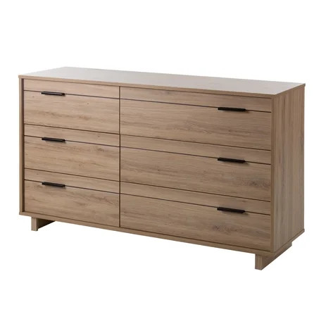 South Shore Fynn 6-Drawer Double Dresser, Multiple Finishes | Walmart (US)