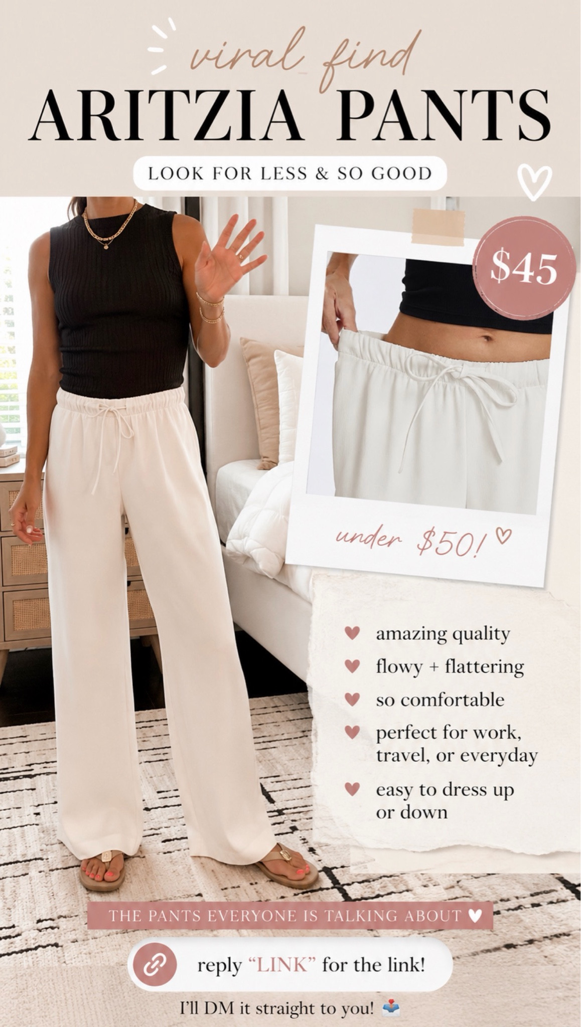 Favorite pants for everyday or travel. Aritzia look for less 🙌🏻

#LTKootd #LTKOver40 #LTKSeasonal