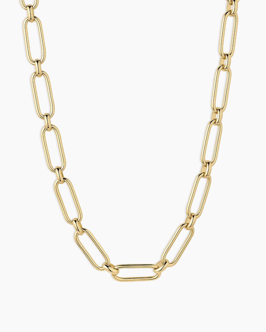 Zoey Statement Link Necklace | gorjana