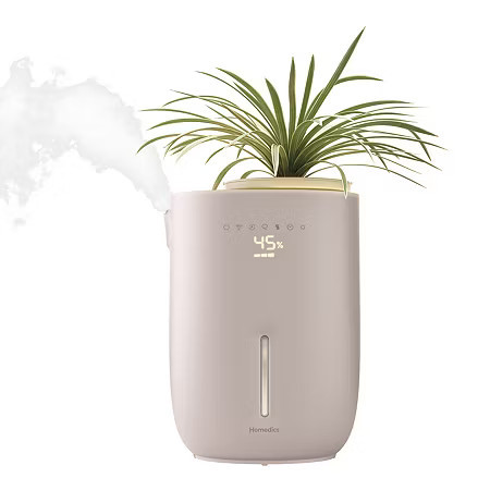 HoMedics Top-Fill Warm + Cool With Planter Humidifier, One Size, White | JCPenney