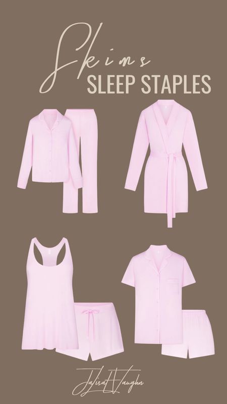 Skims sleep essentials! Love this shade of pink! So cute and comfy! Would make a great mother’s day gift! 

#LTKGiftGuide #LTKfindsunder100 #LTKhome
