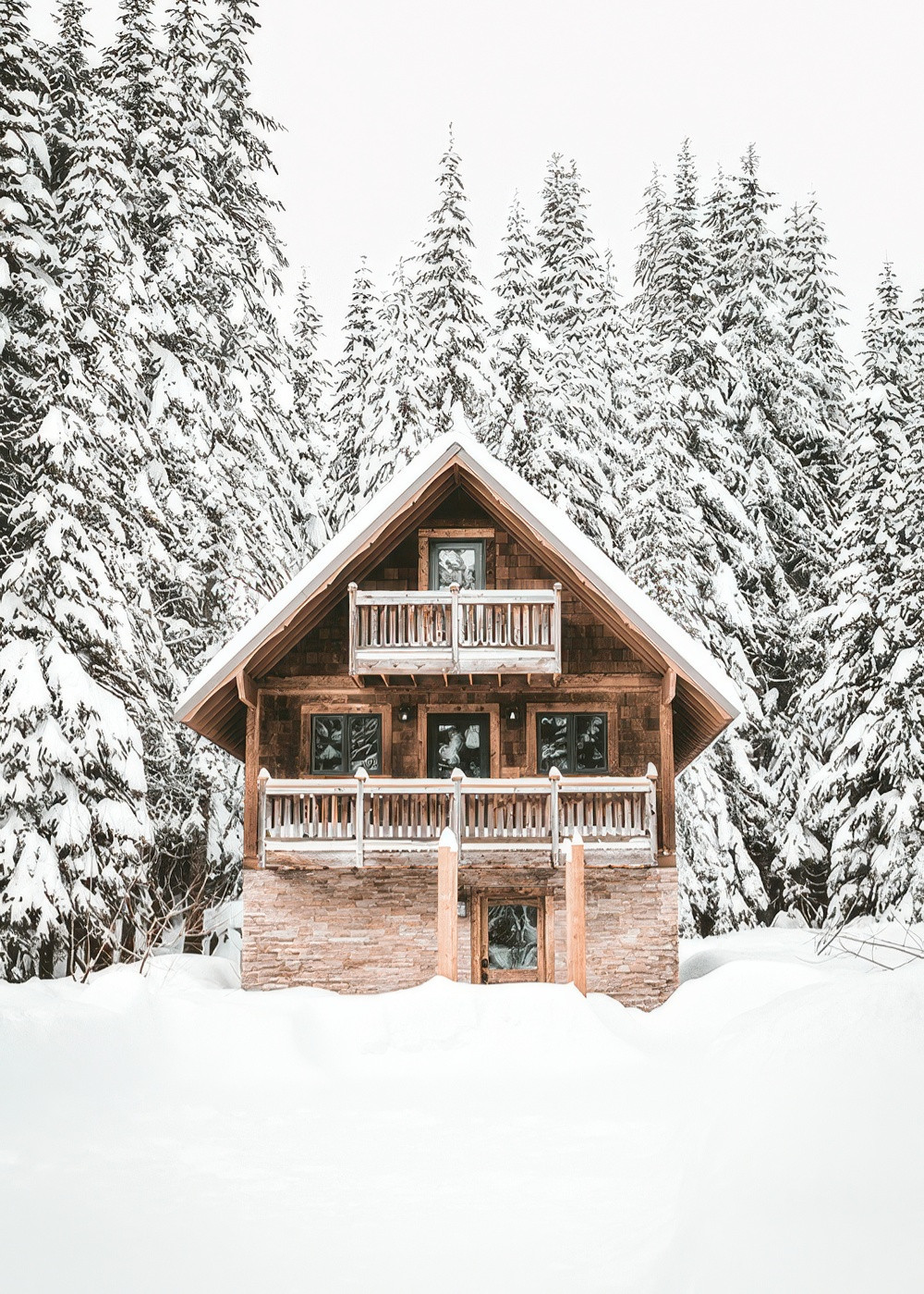 Holiday Cabin Print | Desenio