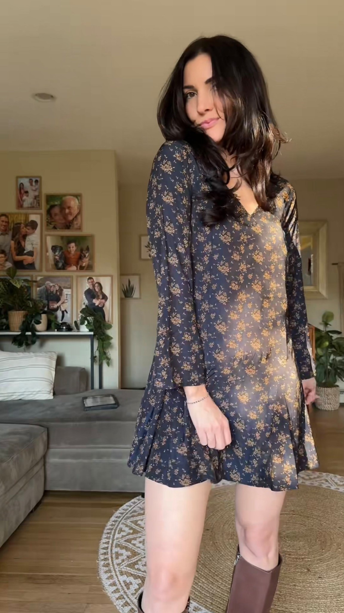 Target dress is $40 and TTS (fits slightly oversized but don’t go down a size if you’re tall or it’ll be a little short!) these tall Dolce Vita boots are the perfect height and so comfy! I’ll be wearing them all season 👢🤎 

#LTKFindsUnder50 #LTKootd #LTKdayinmylife