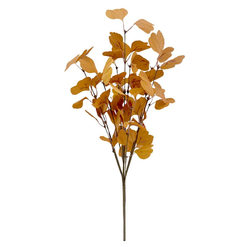 Brown Floral Bush, 23" | At Home