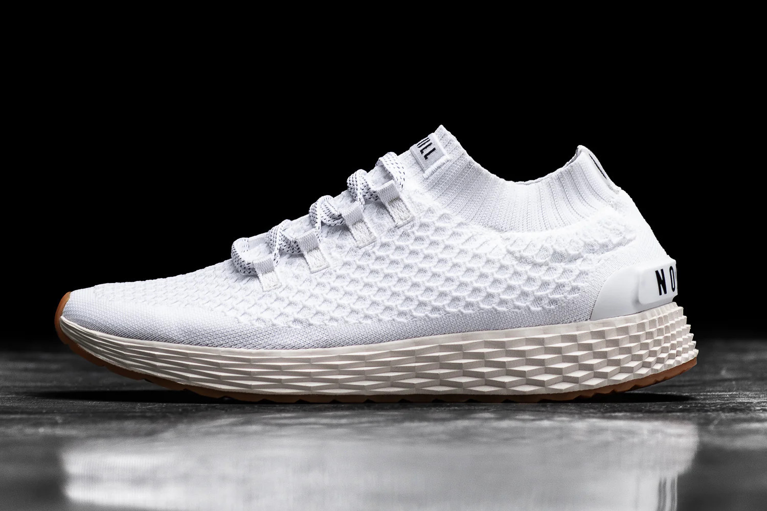 WHITE IVORY KNIT RUNNER (WOMEN'S) | NOBULL
