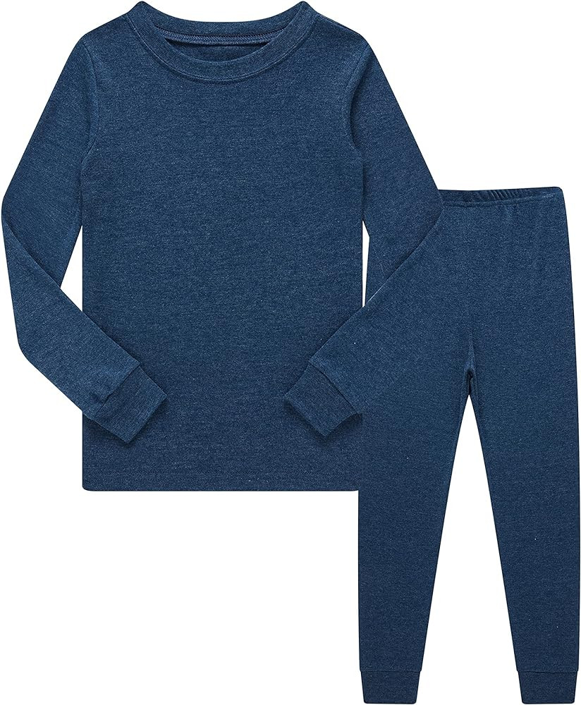 Family Feeling Little Big Boy Pajamas Sets 100% Cotton Pjs Kids Jammies | Amazon (US)