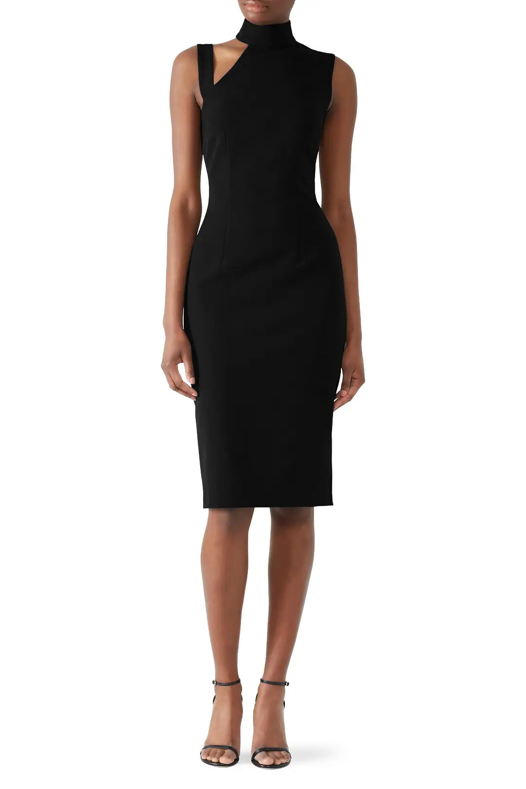 Shoulder Cut Out Sheath | Rent the Runway