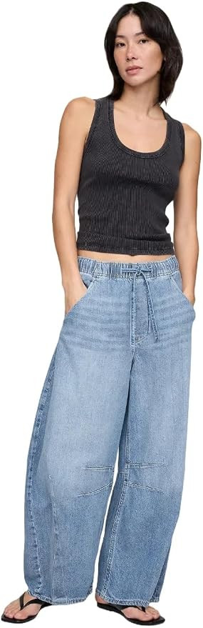 Gap Women's Easy Horseshoedenim Jean | Amazon (US)