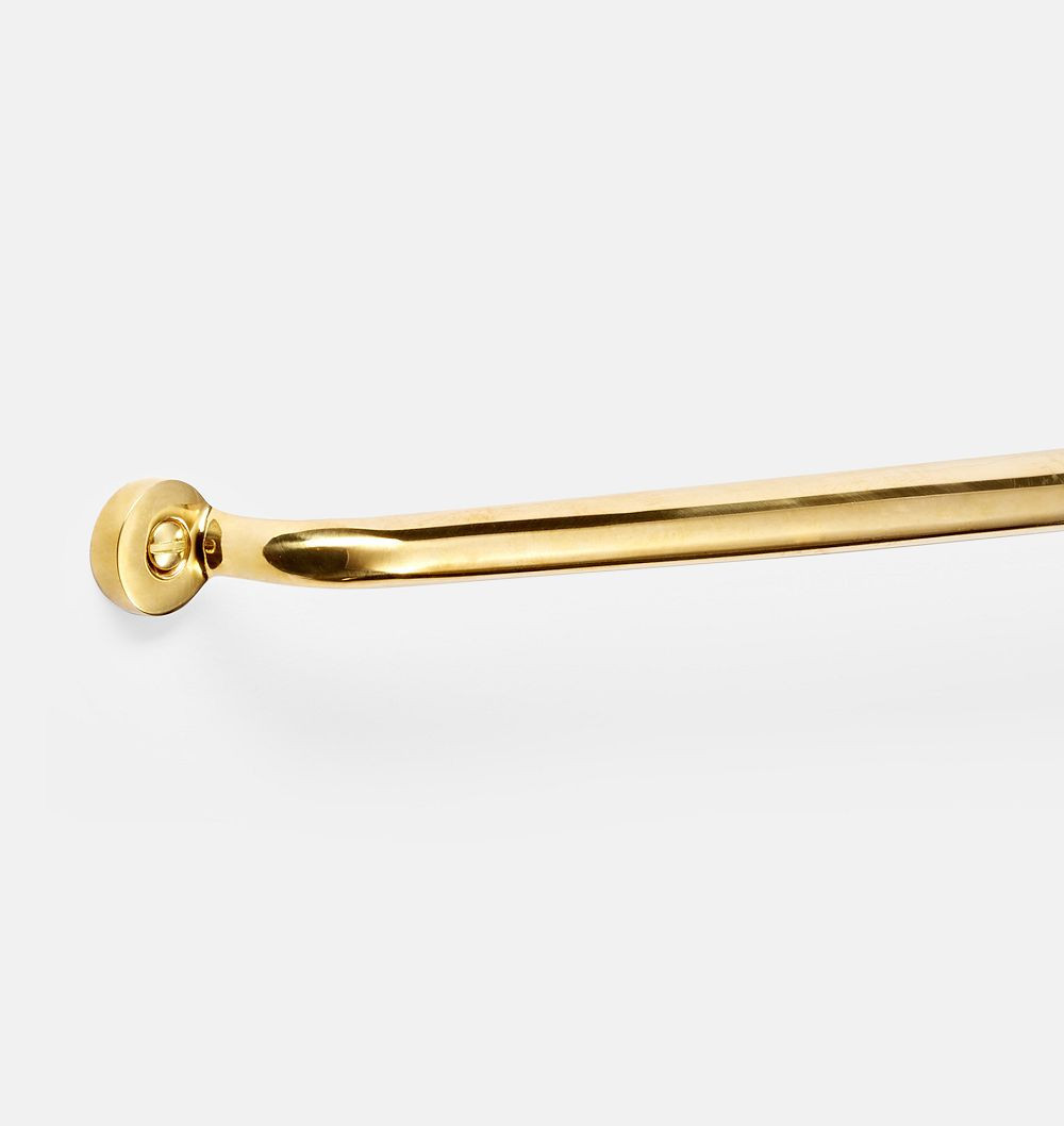Massey Drawer Pull, 18"" - Unlacquered Brass | Rejuvenation