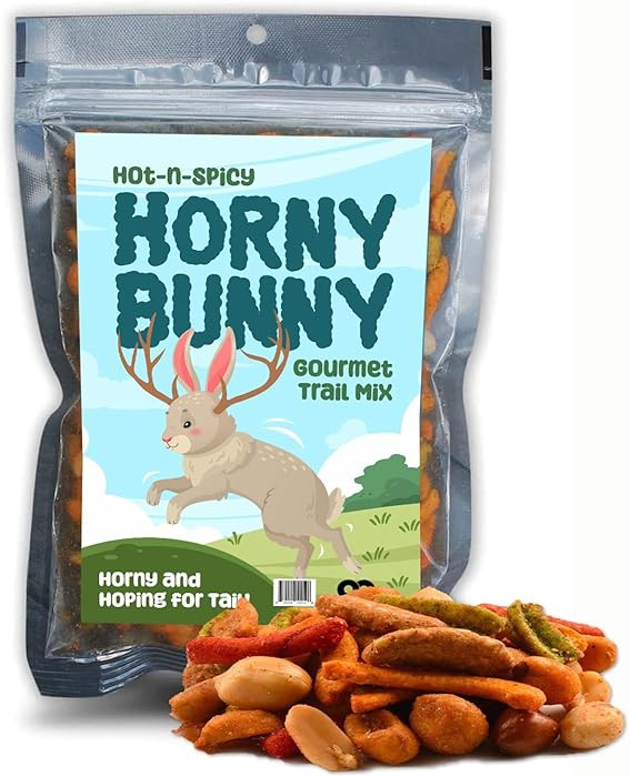 Horny Bunny Spicy Snack Mix - Gourmet Trail Mix Blend with Assorted Crunchy Snacks - Funny Easter... | Amazon (US)