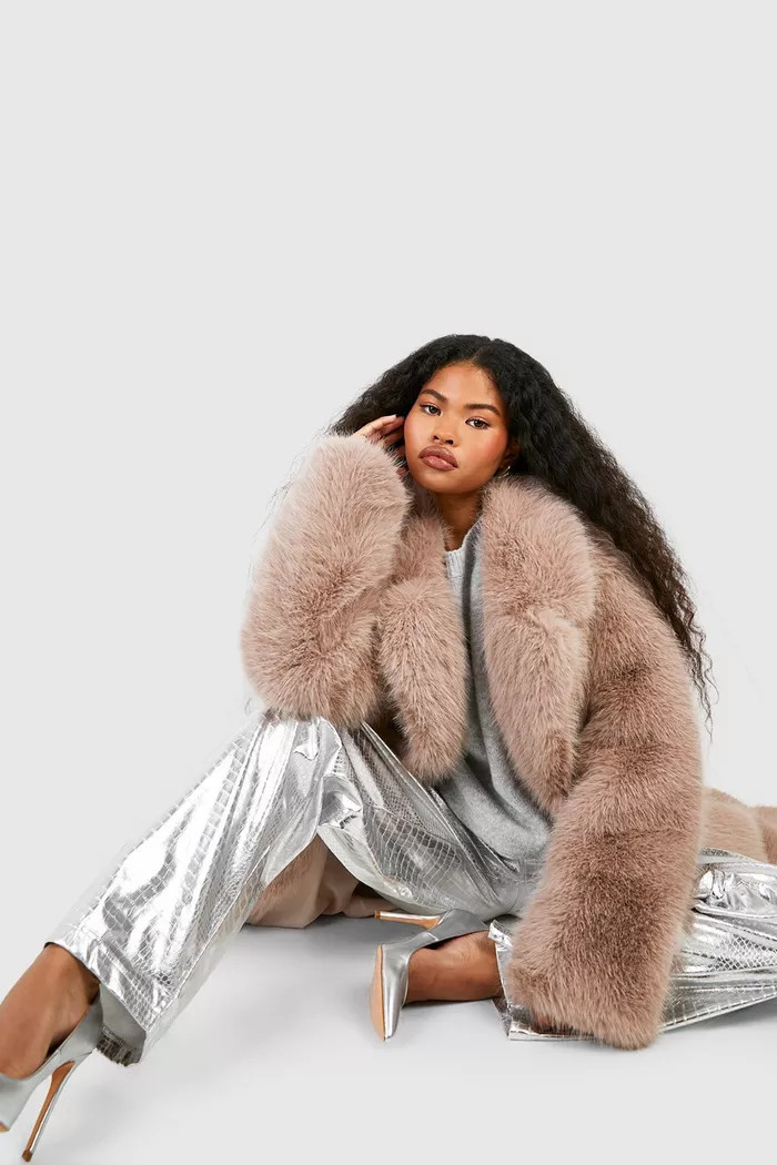 Premium Faux Fur Maxi Coat | boohoo (US & Canada)