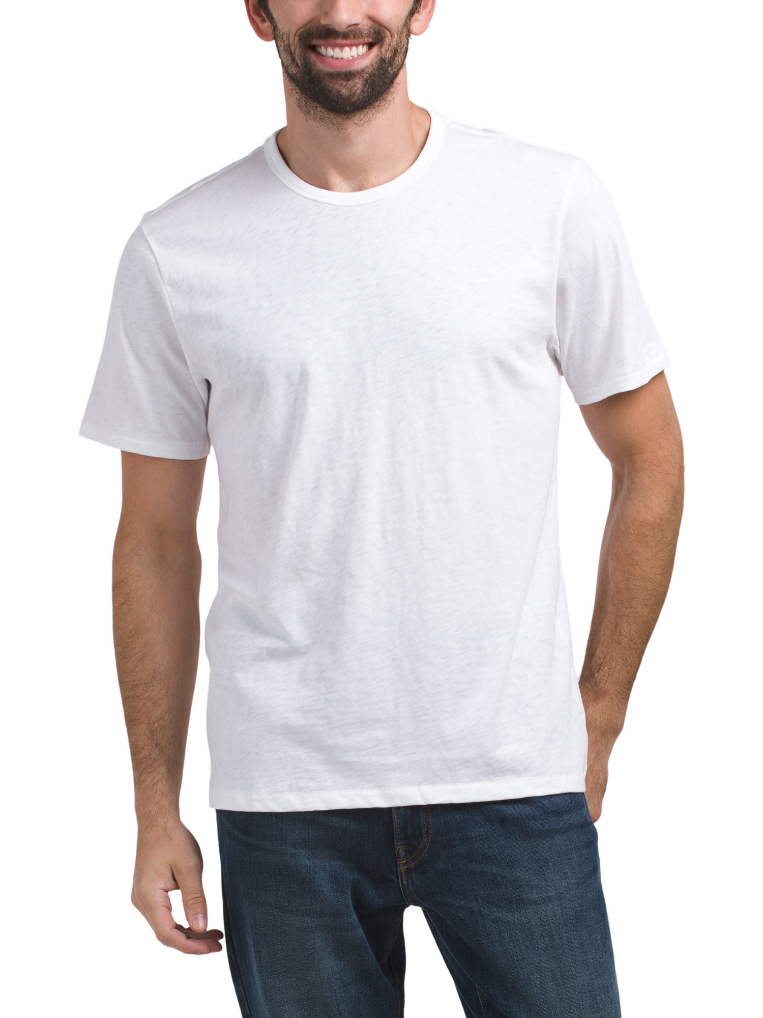 Classic Lightweight Slub Jersey Tee | TJ Maxx