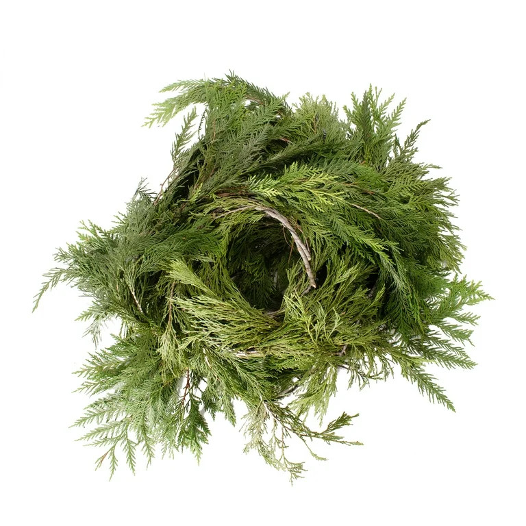 National Plant Network Real Cedar 20' Fresh Cut Christmas Garland - Walmart.com | Walmart (US)