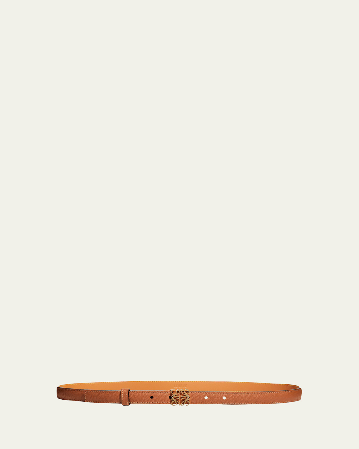 Anagram Leather Belt | Bergdorf Goodman