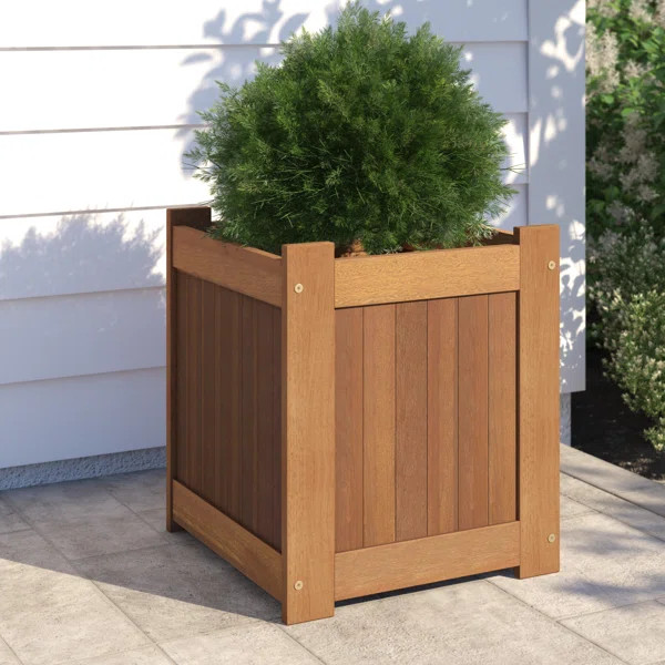 Ermont Wood Elevated Planter | Wayfair North America
