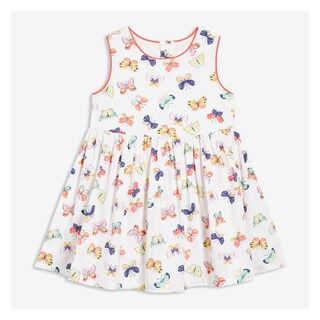 Toddler Girls' Printed Poplin Dress | Joe Fresh