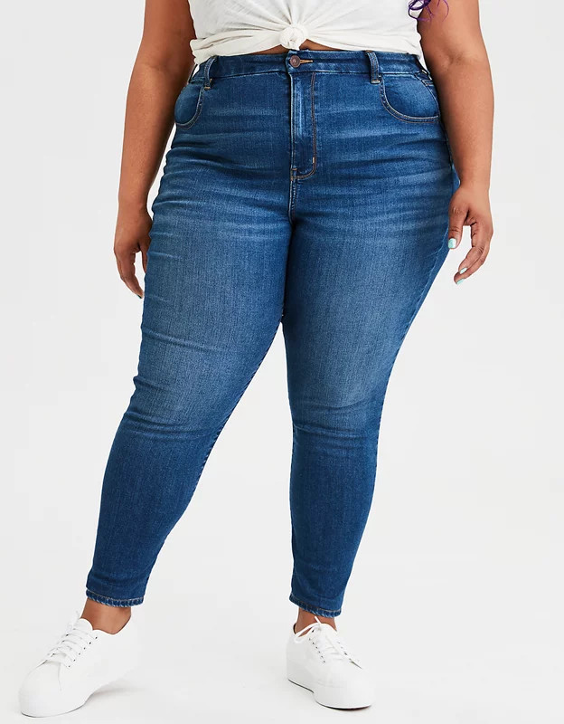 AE Ne(x)t Level Curvy High-Waisted Jegging | American Eagle Outfitters (US & CA)