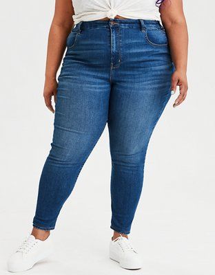 AE Ne(x)t Level Curvy High-Waisted Jegging | American Eagle Outfitters (US & CA)