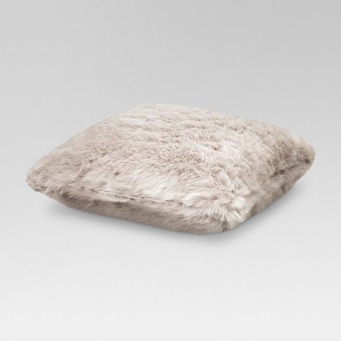 Faux Fur Square Throw Pillow - Threshold™ | Target