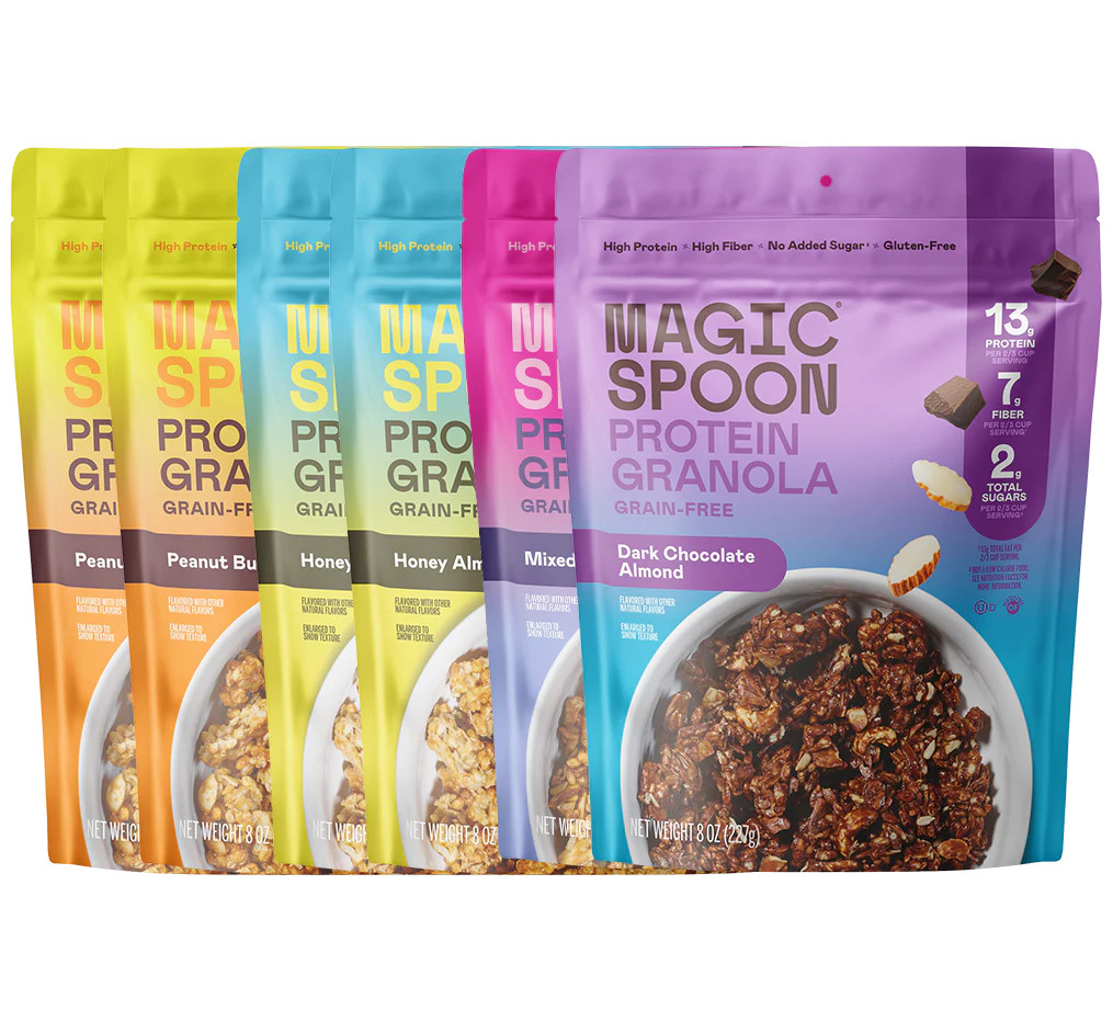 Variety 6 - 6 Bags of Granola | Magic Spoon