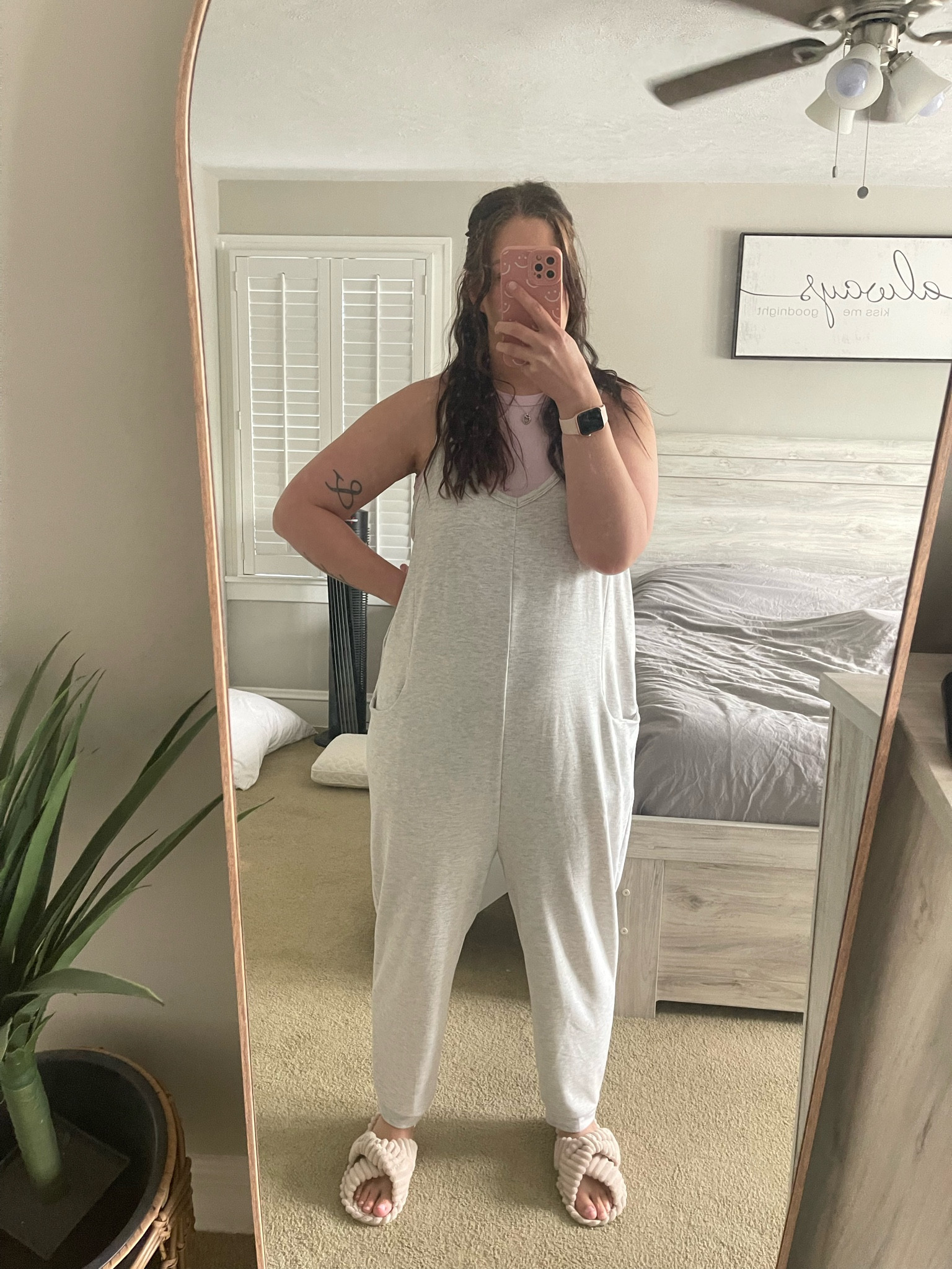 comfy ootd. free people hot shot onesie dupe - sweatpants material only $20!

#momoutfit #workfromhome #casualoutfit #ootd #summeroutfit

#LTKStyleTip #LTKMidsize #LTKFindsUnder50