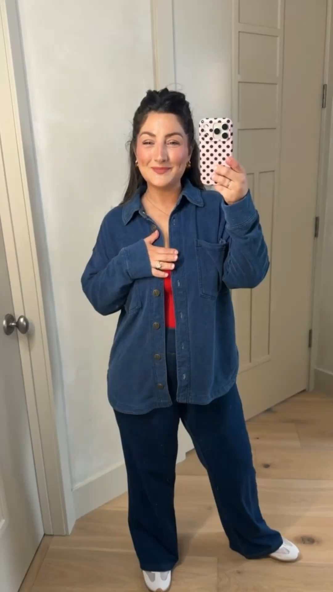 OOTD! Denim top size xs, Tank size small, Pants size small petite 

5'0" 140lbs
Petite friendly!


#LTKootd #LTKPetite #LTKSaleAlert