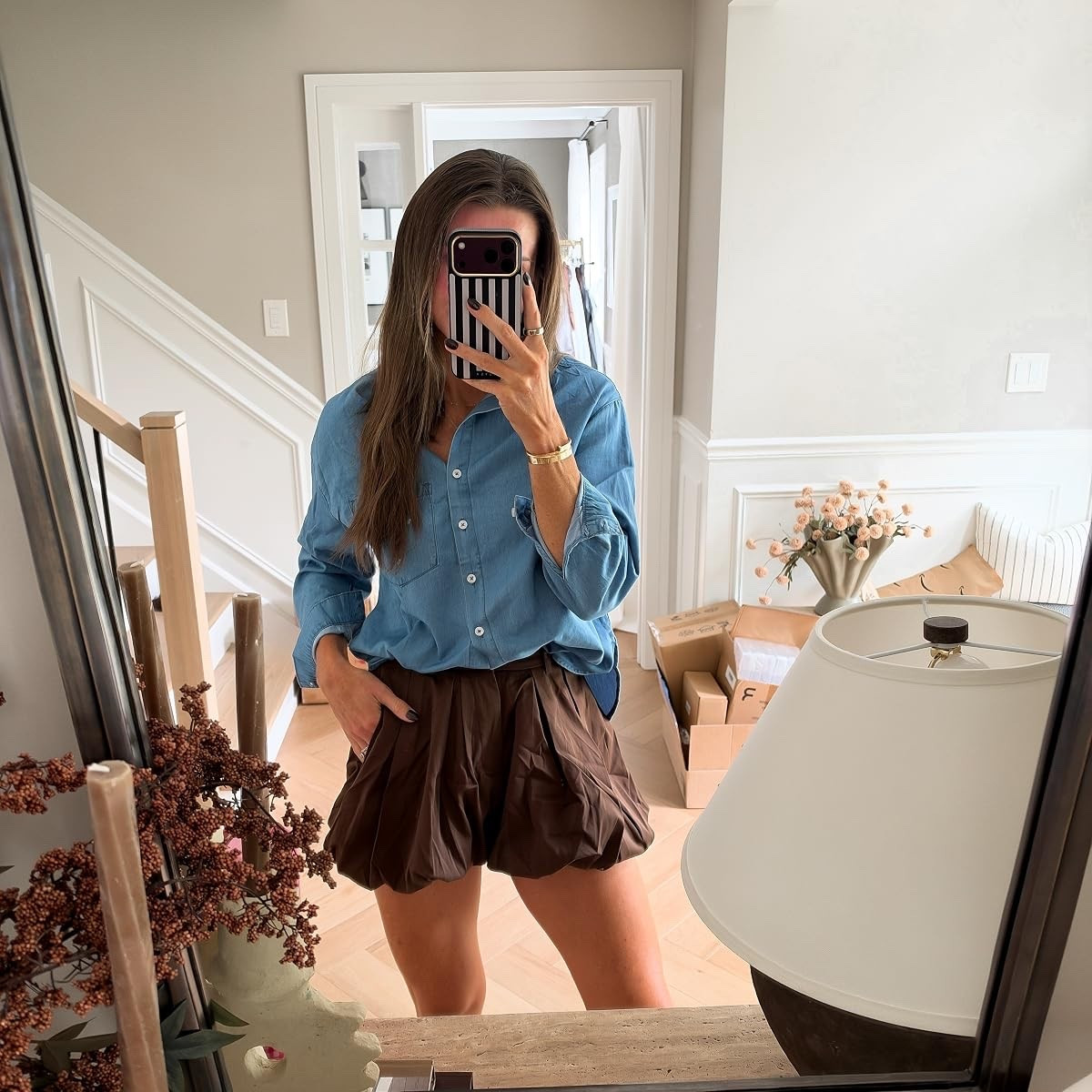 Honest opinion on these shorts?! Nice quality and fit but does it look like a diaper?!? 😂 anyways I LOVE this denim shirt!! Super cute, tons of washes, and SUPER SOFT!!

#LTKootd #LTKgrwm