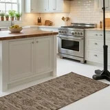 Better Home & Gardens Arty Medallion Runner, 2' x 6', Brown | Walmart (US)