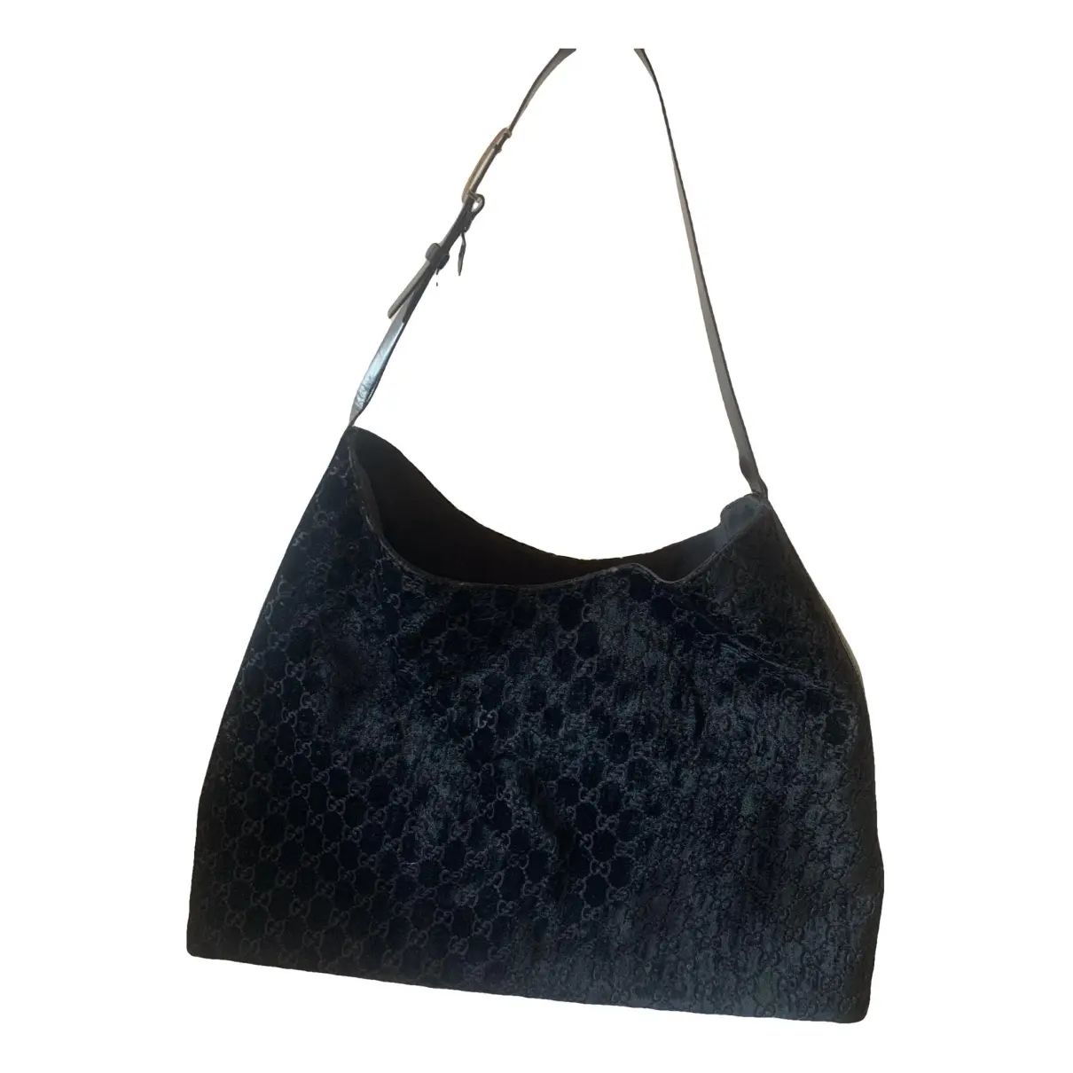 Velvet handbag Gucci Black in Velvet - 42327600 | Vestiaire Collective (Global)